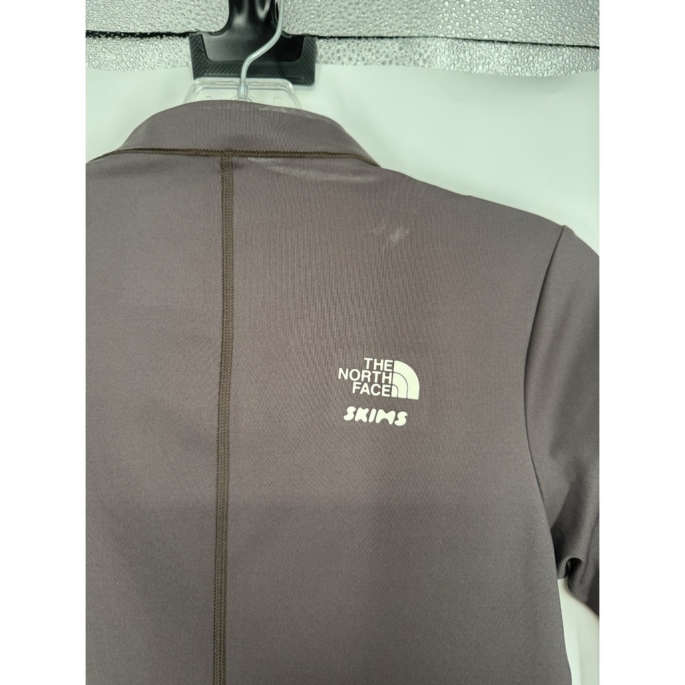The North Face X SKIMS Refina Full Bodysuit Womens Large Phoenix Zip Front TNF - Picture 7 of 8